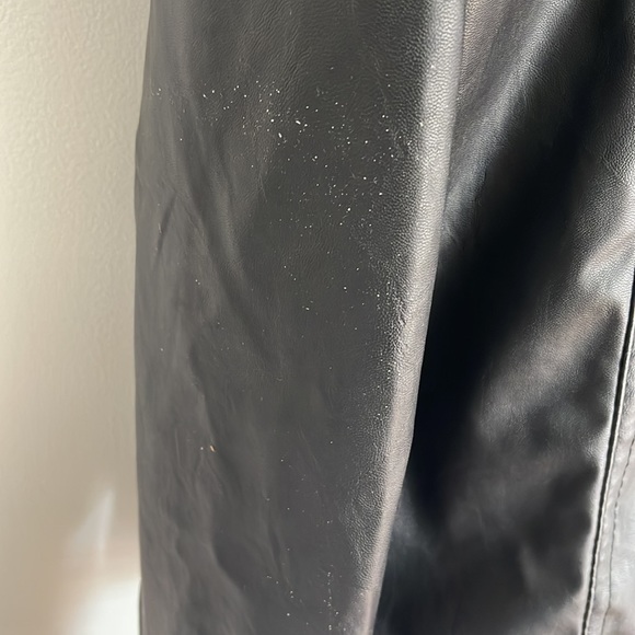 GA Milano faux leather black jacket. Size XL. NWT - Picture 6 of 6